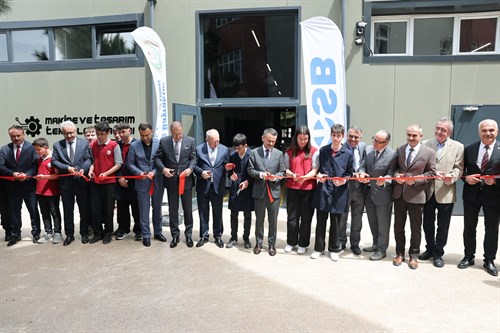 TOSB Hatice Bayraktar Mesleki ve Teknik Anadolu Lisesi bakım bölümü hizmete açılışı